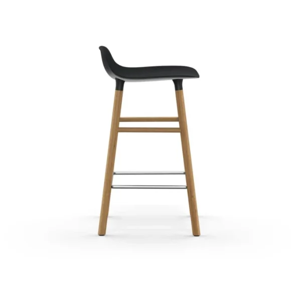 Normann Copenhagen Form Barstuhl Oak – Sitzhöhe 65 Cm – B 43 X T 43 Cm – Black 4